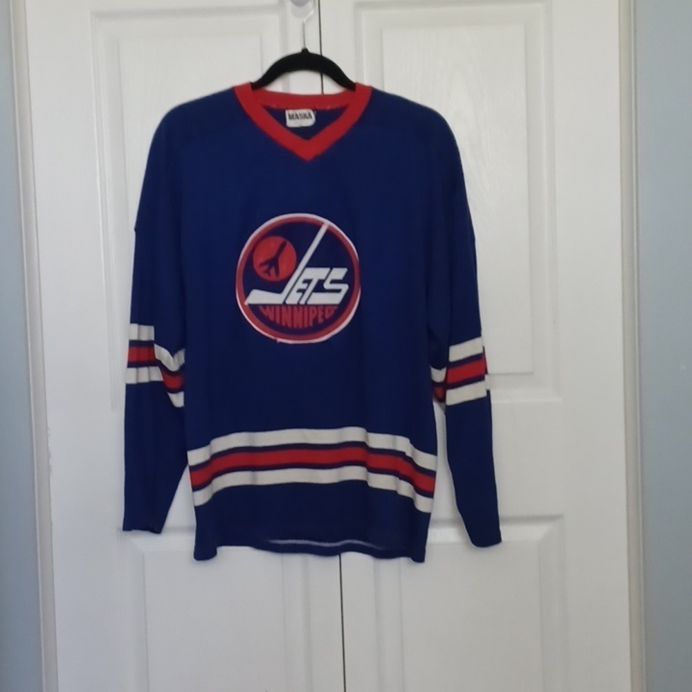 Vintage Winnipeg Jets Hedberg 15 Jersey